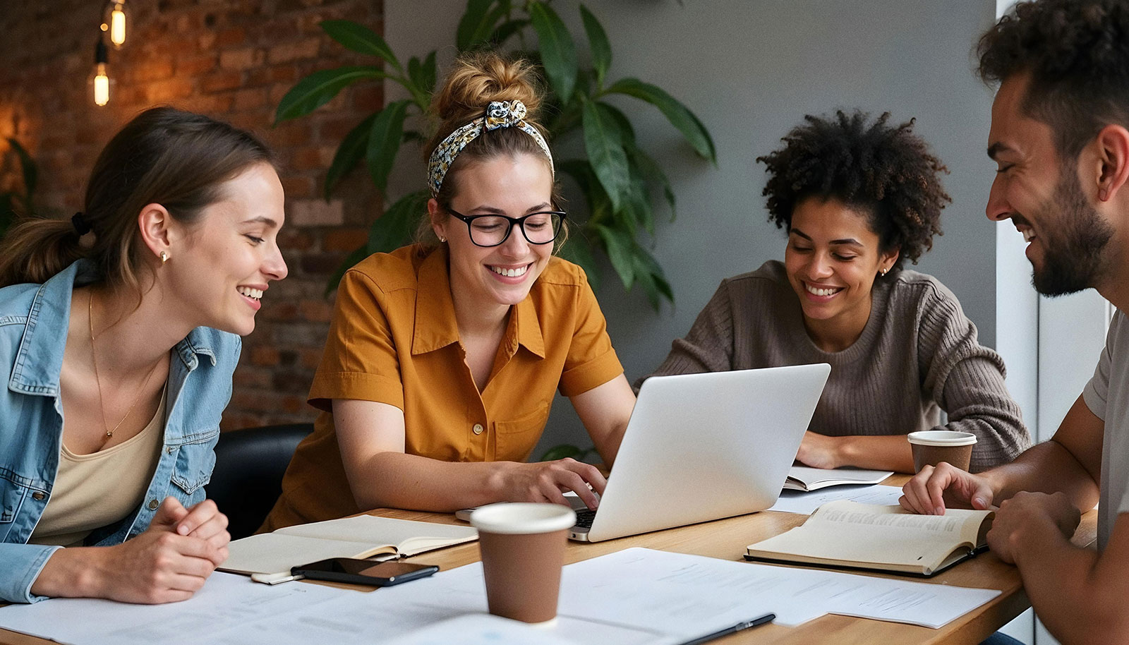 group-collaboration-around-laptop-creative-workspace